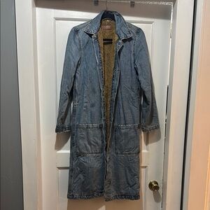 Zara Blue Jean Jacket Classic Denim Style
